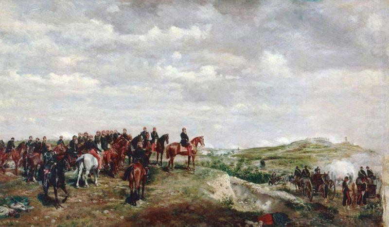 Jean-Louis-Ernest Meissonier Napoleon III at the Battle of Solferino china oil painting image